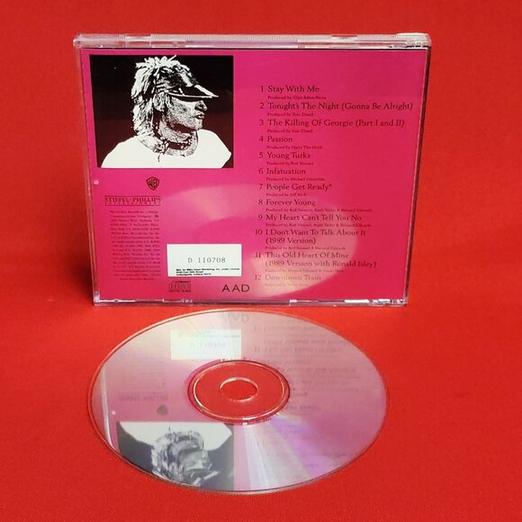 Rod Stewart Downtown Train Selections From The StoryTeller Anthology CD 1990 - Picture 8 of 8